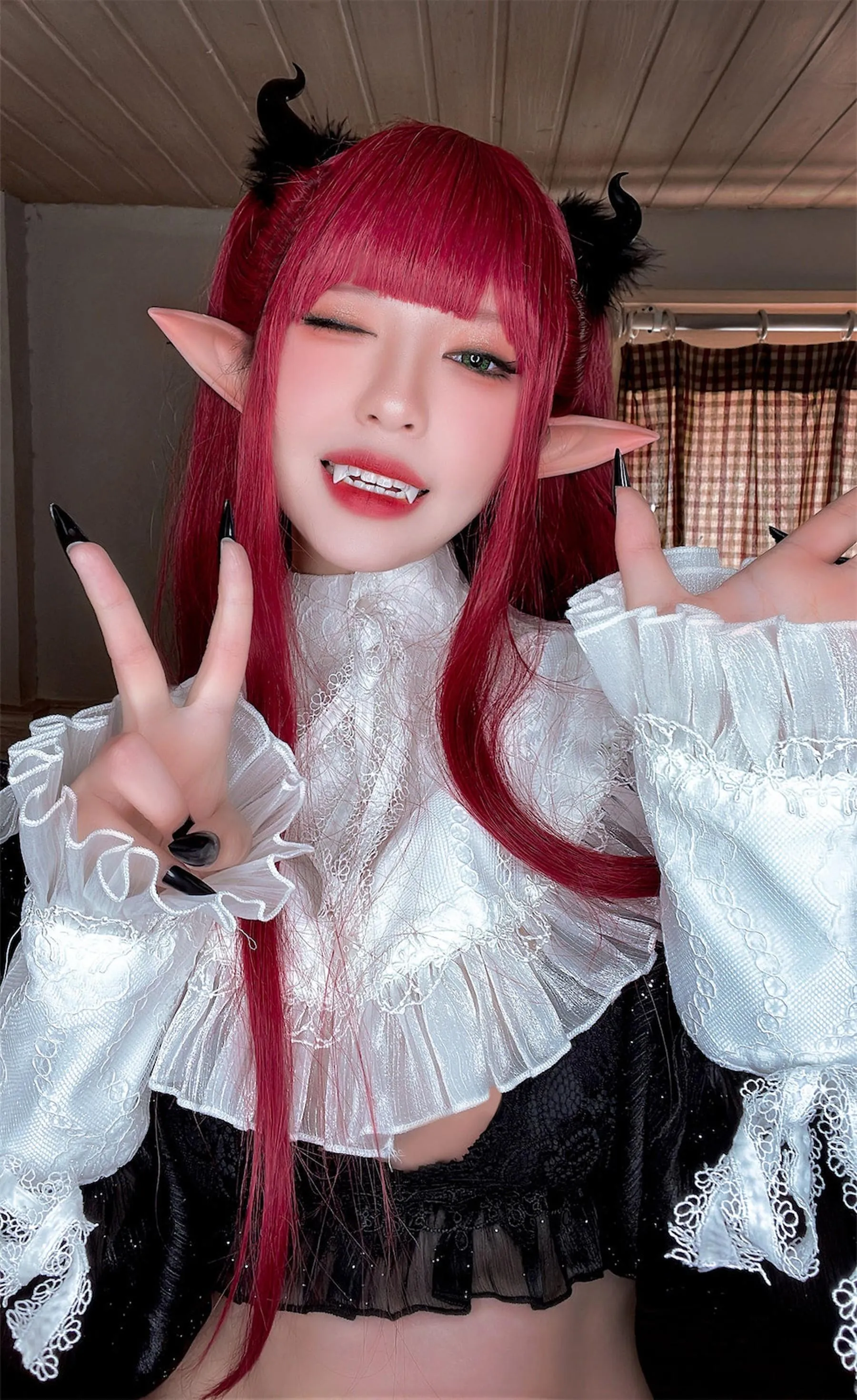 半半子 – NO.61 小恶魔利兹 [62P]插图8
